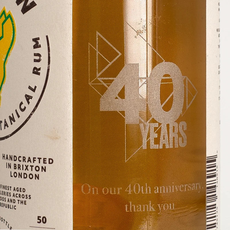 ENGRAVED BOTTLE OF MARKET ROW